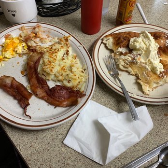 Jeri's Jumbos Cafe - two plates of breakfast food - Diners Near Me - Pocatello, Idaho