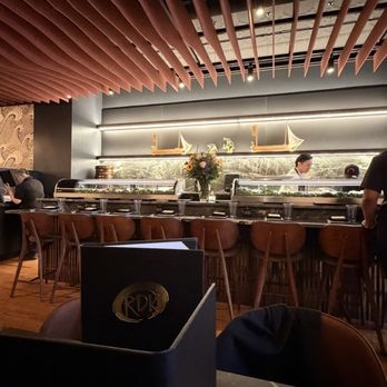 RDK Sushi - The vibe here is definitely very moody warm upscale Japanese style restaurant quality is definitely there - Japanese Near Me - Glencoe, Illinois
