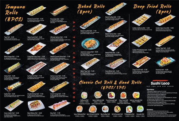 Menu photo 5 Sushi Loco Corona, CA Menu photo 5 Sushi Loco Corona, CA