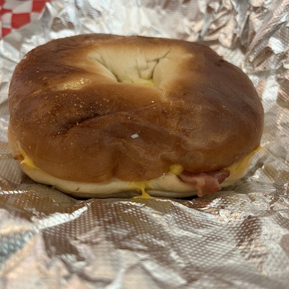 Bacon egg and cheese Bacon egg and cheese