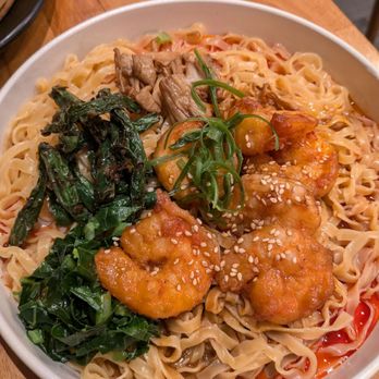 Tangy Noodle - signature prawn noodles (spicy) - Noodles Near Me - New York, New York Tangy Noodle - signature prawn noodles (spicy) - Noodles Near Me - New York, New York