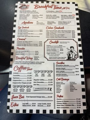 Menu photo 5 Original Sub Cafe Davie, FL
