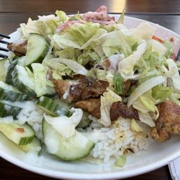 Chicken shawarma bowl Chicken shawarma bowl