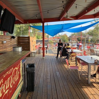 Grub Durham - Outdoor seating - Southern Near Me - Durham, North Carolina Grub Durham - Outdoor seating - Southern Near Me - Durham, North Carolina