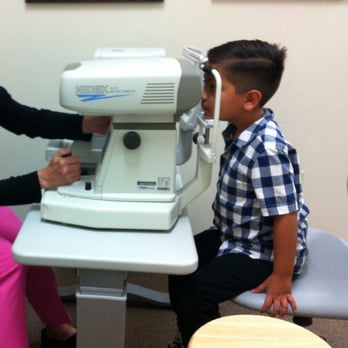Jon H Yamane, OD - My son being pre tested - Optometrists Near Me - Costa Mesa, California