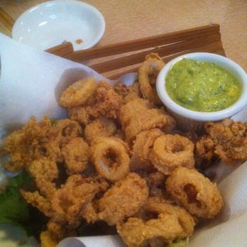 Koo - Fried Calamari Corn breaded served with corn verde salsa - Japanese Near Me - San Francisco, California