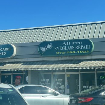 All Pro Eyeglass Repair - Entrance - Eyewear & Opticians Near Me - Richardson, Texas