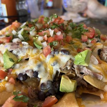 Canoe House - Ultimate Kalua Pork Nachos Lunch.  Delicious - Hawaiian Near Me - South Pasadena, California