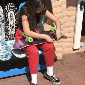 Soul Grind - Slapping that first sticker on her brand new board. - Skate Shops Near Me - San Diego, California Soul Grind - Slapping that first sticker on her brand new board. - Skate Shops Near Me - San Diego, California