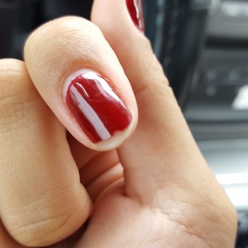 Eagle Nails - Chipped gel mani after 6 days! - Nail Salons Near Me - Arcadia, California