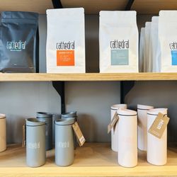 Cathedral Coffee - Cathedral Coffee Beans and travel mugs