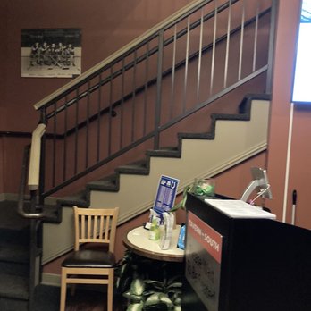 Tavern on South - Hostess stand and staircase to second level - Bars Near Me - Indianapolis, Indiana Tavern on South - Hostess stand and staircase to second level - Bars Near Me - Indianapolis, Indiana
