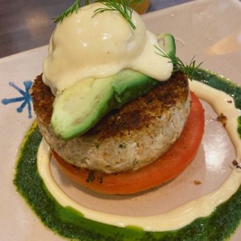 Snooze, an A.M. Eatery - Crab Cake Egg Benedict - Breakfast & Brunch Near Me - Houston, Texas Snooze, an A.M. Eatery - Crab Cake Egg Benedict - Breakfast & Brunch Near Me - Houston, Texas