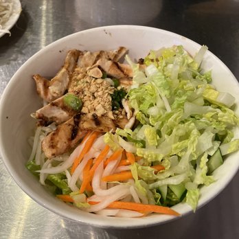 Basil Authentic Vietnamese Cuisine - 22. Grilled Chicken on Vermicelli Noodles - Vietnamese Near Me - Everett, Washington Basil Authentic Vietnamese Cuisine - 22. Grilled Chicken on Vermicelli Noodles - Vietnamese Near Me - Everett, Washington