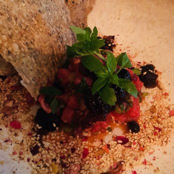 The Progress - Spiced Lamb Tartare - New American Near Me - San Francisco, California The Progress - Spiced Lamb Tartare - New American Near Me - San Francisco, California