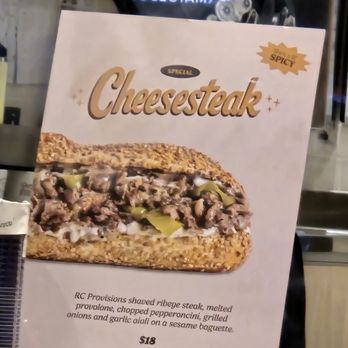 Ggiata - The advertised Cheesecake they claim their sandwich mimics! - Sandwiches Near Me - Los Angeles, California
