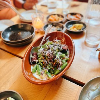 Jeju Restaurant - Roasted Snap Peas - Korean Near Me - Portland, Oregon Jeju Restaurant - Roasted Snap Peas - Korean Near Me - Portland, Oregon