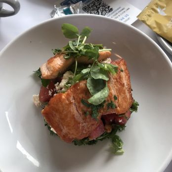 The Shed Restaurant - Plainview NY - Salmon on top of summer bowl - Breakfast & Brunch Near Me - Plainview, New York The Shed Restaurant - Plainview NY - Salmon on top of summer bowl - Breakfast & Brunch Near Me - Plainview, New York
