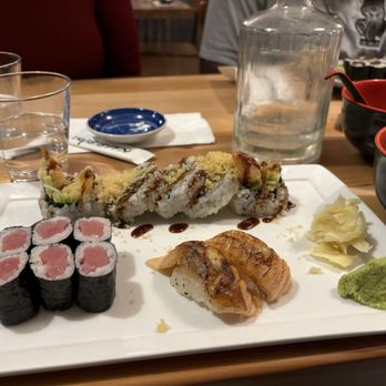 Kusshi - Shrimp Tempura Roll Tuna Roll Fatty Salmon Belly - Sushi Bars Near Me - Washington, DC, District of Columbia