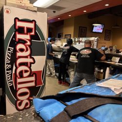 Fratello's Pizza & Pasta - Tony doing work!