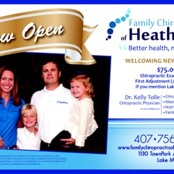 Family Chiropractic Of Heathrow - Advertisement in Lake Mary Life Magazine