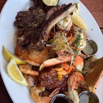 The Fish Hopper - Ribeye Platter - Seafood Near Me - Monterey, California The Fish Hopper - Ribeye Platter - Seafood Near Me - Monterey, California