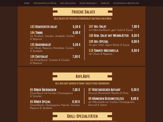 Menu photo 1 Idil Grillhaus Stade, NI Menu photo 1 Idil Grillhaus Stade, NI