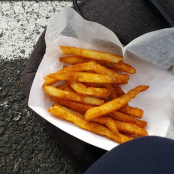 Salt+Seed - Crab Fries (french fries with Old Bay seasoning) - Vegan Near Me - Jersey City, New Jersey Salt+Seed - Crab Fries (french fries with Old Bay seasoning) - Vegan Near Me - Jersey City, New Jersey