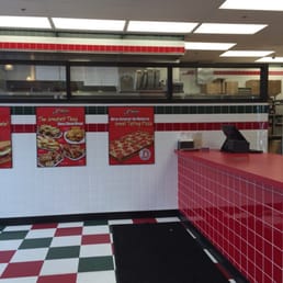 Inside this small, carry-out only franchise