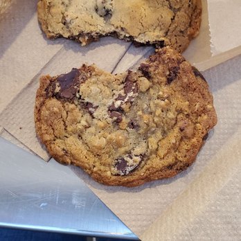 Fat + Flour - Bourbon chocolate pecan and chocolate chip oatmeal - Bakeries Near Me - Los Angeles, California Fat + Flour - Bourbon chocolate pecan and chocolate chip oatmeal - Bakeries Near Me - Los Angeles, California