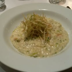 Lorenzo Bistrô - Risoto de camarão com alho poró do Lorenzo Bistrô: sensacional!