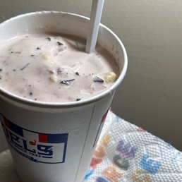 Chocolate covered strawberry + chocolate chip cookie dough hurricane combo, guess you can say, AC's in Chocolate covered strawberry + chocolate chip cookie dough hurricane combo, guess you can say, AC's in