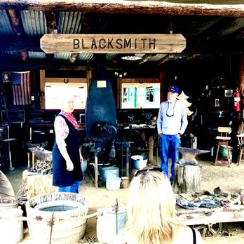 Big Bear Valley Historical Museum - A blacksmith demonstration - Museums Near Me - Big Bear City, California Big Bear Valley Historical Museum - A blacksmith demonstration - Museums Near Me - Big Bear City, California