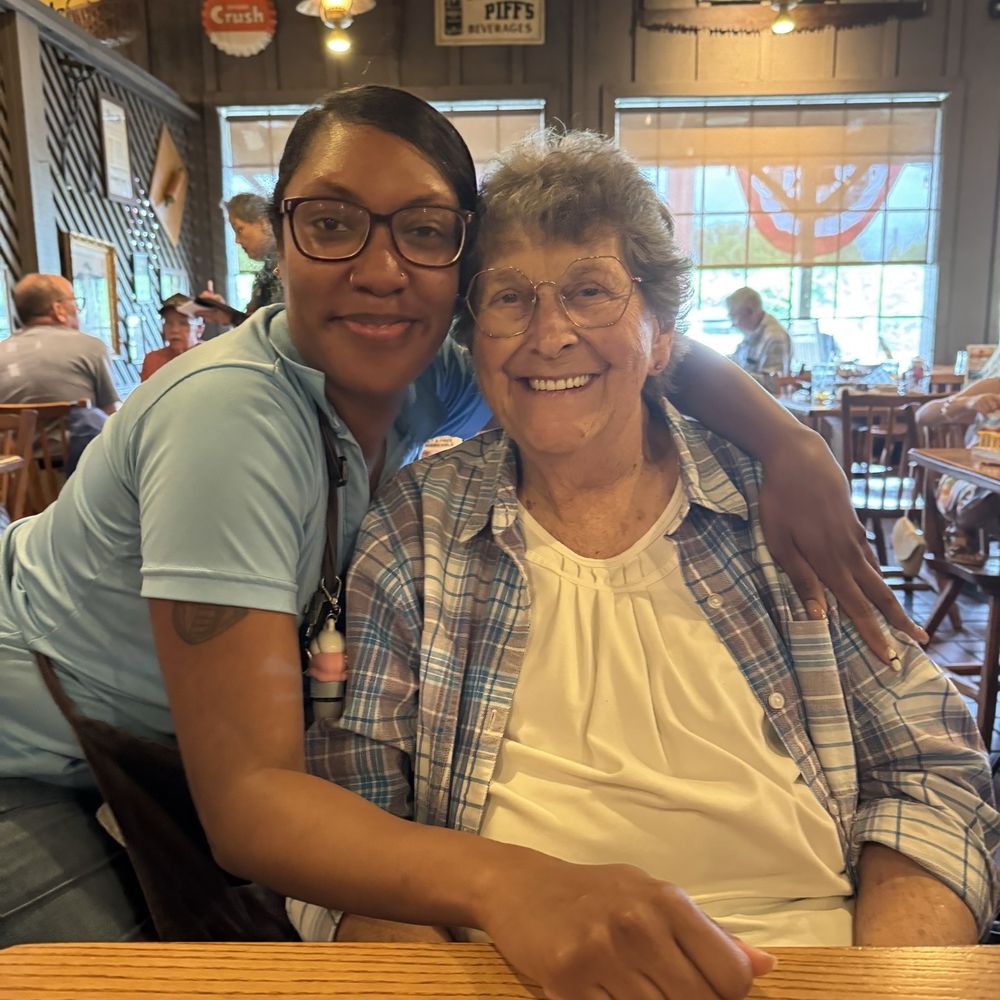 Cracker Barrel Old Country Store - Ashely Our waitress and My 92 year old Friend Miss Peggy - American Near Me - Terre Haute, Indiana Cracker Barrel Old Country Store - Ashely Our waitress and My 92 year old Friend Miss Peggy - American Near Me - Terre Haute, Indiana