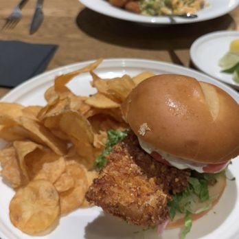 REV Kitchen & Bar - crispy haddock sandwich - Beer Bar Near Me - Beverly, Massachusetts