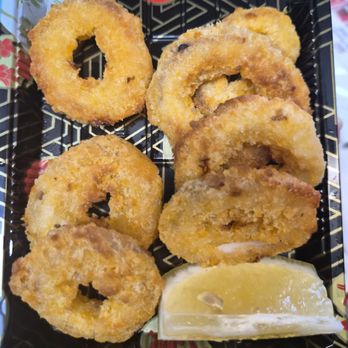Fruisea Rolls & Teas - Fried Calamari - More Italian breadcrumby than karaage-ish. - Coffee & Tea Near Me - Honolulu, Hawaii Fruisea Rolls & Teas - Fried Calamari - More Italian breadcrumby than karaage-ish. - Coffee & Tea Near Me - Honolulu, Hawaii