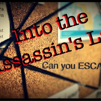The Cryptic Room - Into the Assassin's Lair. An assassin. A lair. A bomb. can you escape? - Escape Games Near Me - Council Bluffs, Iowa