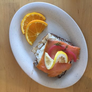 Black Dog Coffeehouse - Salmon Tartine - Coffee & Tea Near Me - Lenexa, Kansas