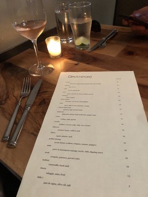Menu photo 3 Davenport Portland, OR