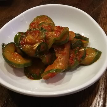 Doma - Banchan - pickled cucumber - Korean Near Me - Sunnyside, New York Doma - Banchan - pickled cucumber - Korean Near Me - Sunnyside, New York
