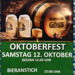 Kleines Schutzhaus Rosental - Oktoberfest am 12. Oktober!