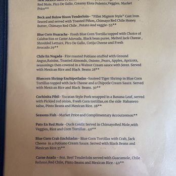 Casa Chimayo Restaurante - Menu - New Mexican Cuisine Near Me - Santa Fe, New Mexico