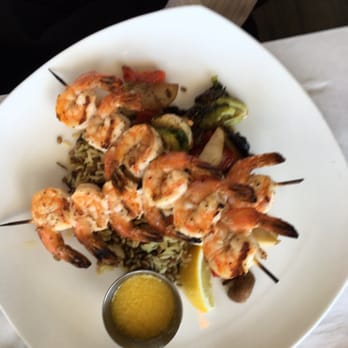 Parkers' Lighthouse - Grilled shrimp skewers - Seafood Near Me - Long Beach, California Parkers' Lighthouse - Grilled shrimp skewers - Seafood Near Me - Long Beach, California
