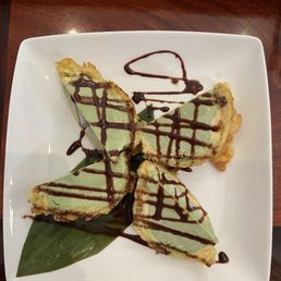 Tempura Green Tea Ice Cream! Tempura Green Tea Ice Cream!