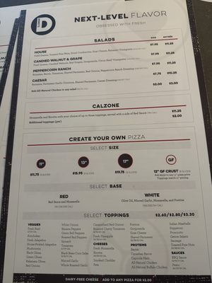 Menu photo 1 Dewey's Pizza Miamisburg, OH Menu photo 1 Dewey's Pizza Miamisburg, OH