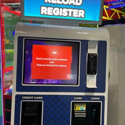 Luv 2 Play Stockton - Card dispenser