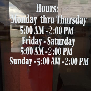 Dee's Diner - Hours 5am to 2pm. - Diners Near Me - Owensboro, Kentucky Dee's Diner - Hours 5am to 2pm. - Diners Near Me - Owensboro, Kentucky