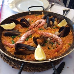 Amazing seafood paella Amazing seafood paella