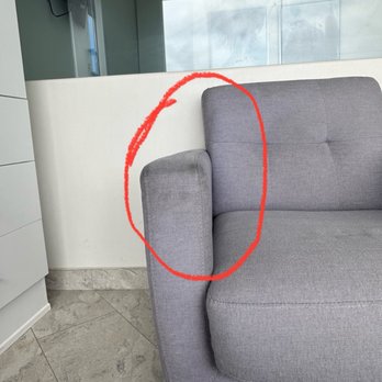 Bluewater Vacation Homes - Stains on furniture in living room - Vacation Rentals Near Me - San Diego, California