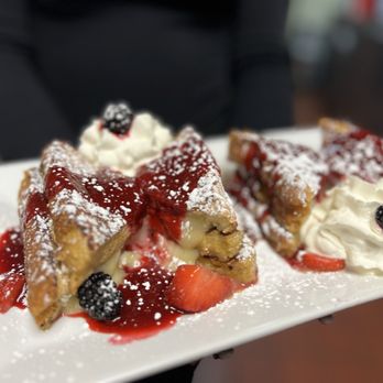 Valley Green Inn - Brie Stuffed French Toast - New American Near Me - Philadelphia, Pennsylvania Valley Green Inn - Brie Stuffed French Toast - New American Near Me - Philadelphia, Pennsylvania